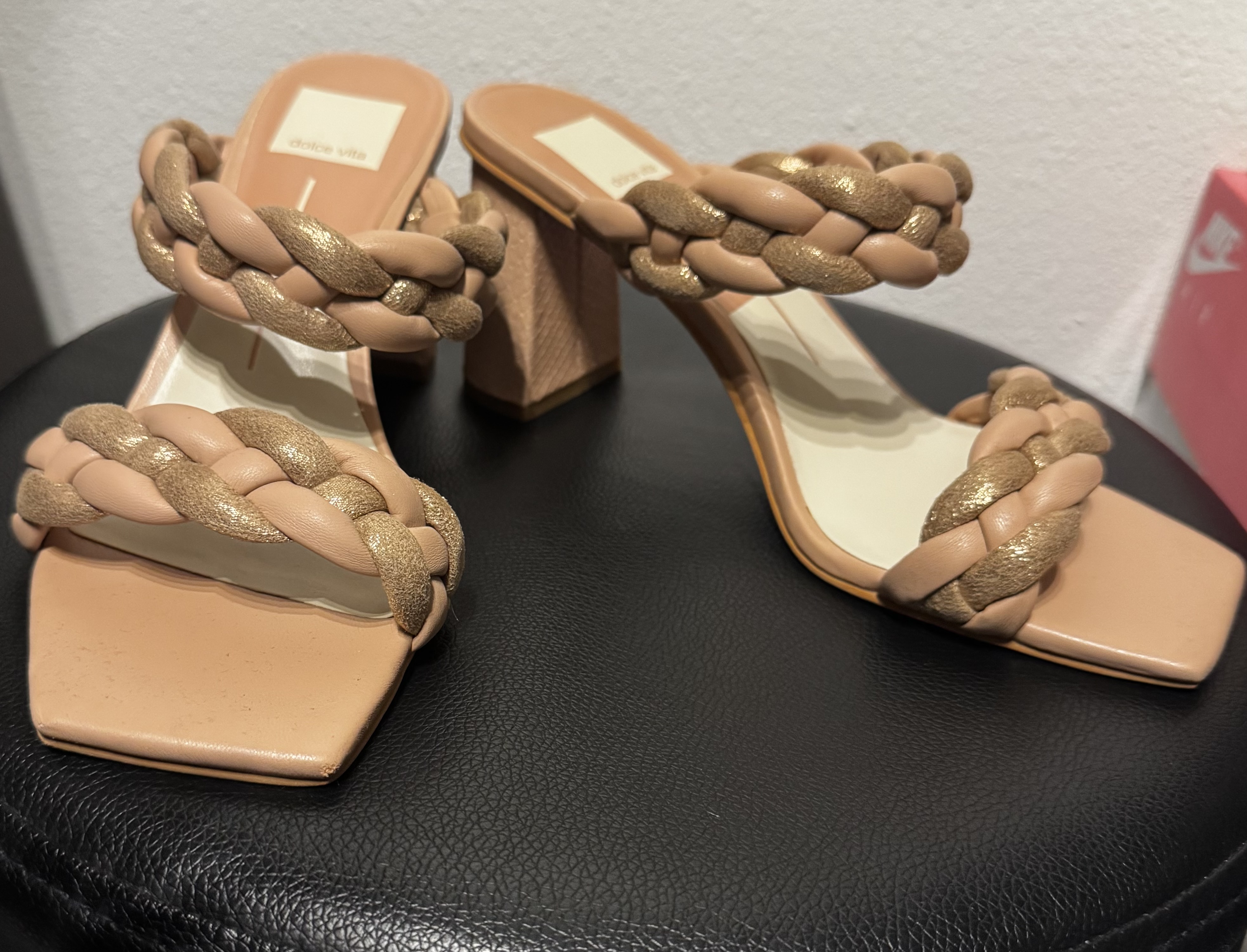 Ropey sandal heel
